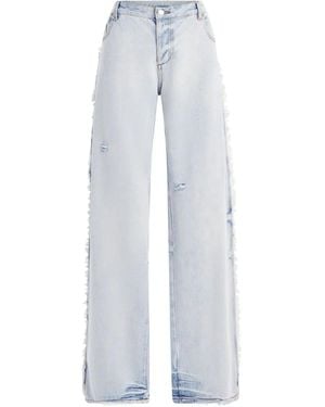 SER.O.YA Roma Wide-Leg Jeans - White
