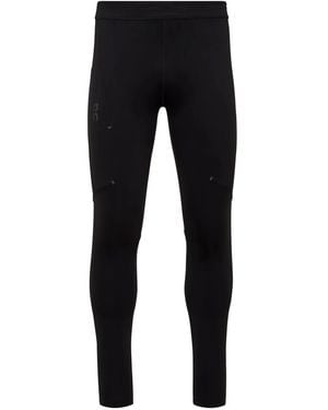 On Shoes Leggins deportivos con detalle de logo - Negro