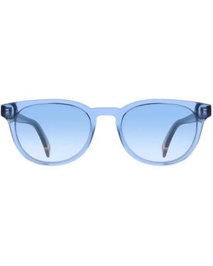 Paul Smith Round-Frame Sunglasses - Blue