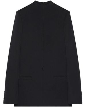 Courreges Front-Zipped Cut-Out Mini Dress - Black