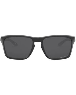Oakley Sylas Rectangle-Frame Sunglasses - Grey
