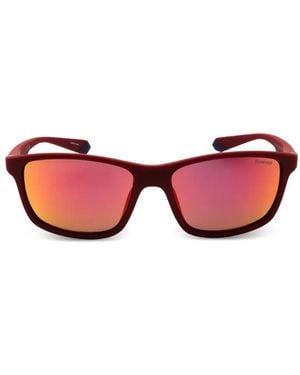 Polaroid Gafas De Sol Con Montura Rectangular - Rosa
