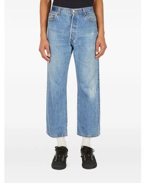 BONUM Faux-Pocket Jeans - Blue