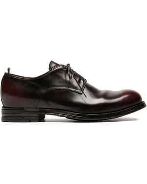 Officine Creative Balance Leren Derby Schoenen - Zwart