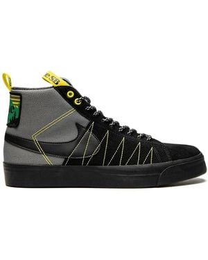 Nike Zoom Blazer Mid Prm "Cool/ S" Sneakers - Black