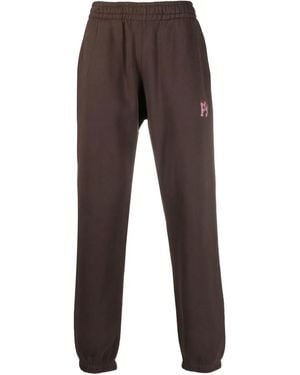 President's Jogginghose Mit Logo-Stickerei - Braun