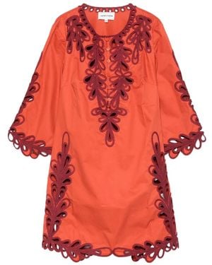 Antik Batik Deva Cut-Out Mini Dress - Red