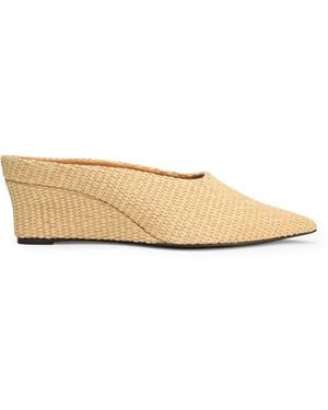 Simon Miller Gala Wedge-Mules - Natur