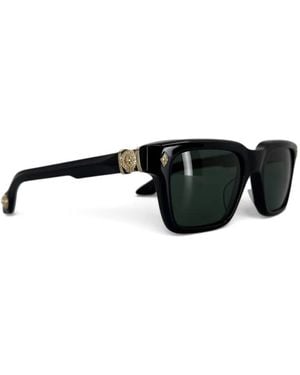Chrome Hearts Lunettes De Soleil Halllamanass À Monture Carrée - Black