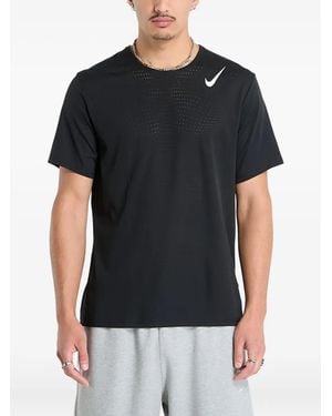 Nike Haut Aeroswift À Manches Courtes - Black