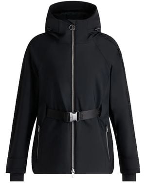 Fusalp Skijacke mit Logo-Patch - Schwarz