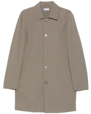 ÉPHÉMÈRE Button-Up Pocket Coat - Gray