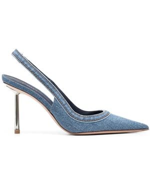 Le Silla Bella スリングバック パンプス - ブルー