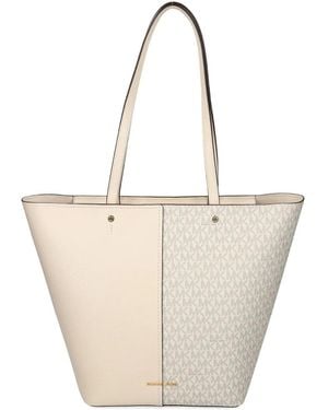 MICHAEL Michael Kors Sac Cabas À Motif Monogrammé - Blanc