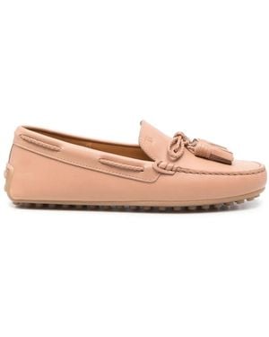 Tod's Tassel-Detail Loafers - Pink