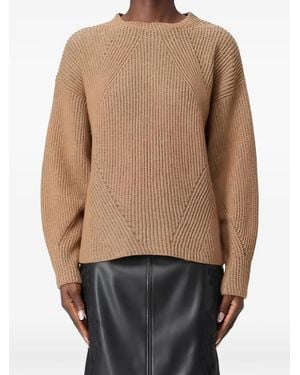 Twinset Ribbed Jumper - Brown