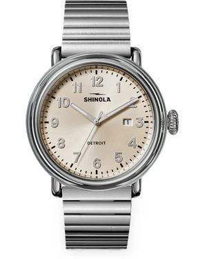 Shinola Detrola 41Mm Watch - Grey