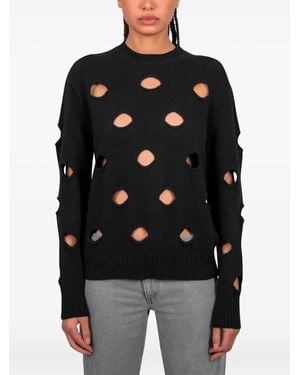 GIMAGUAS Pull Openwork Jumper - Black