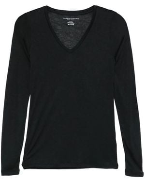 Majestic Filatures V-Neck T-Shirt - Black