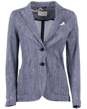 Circolo 1901 Slim-Fit Blazer - Blue