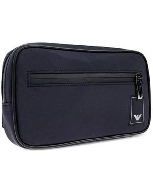 Emporio Armani Zaino Con Zip - Blu