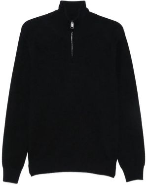 Brioni Strickpullover Mit Reißverschluss - Schwarz
