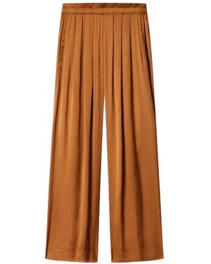 Isabel Marant Nolia Satin Trousers - Brown