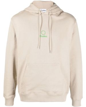 Etudes Studio Felpa Con Cappuccio - Neutro