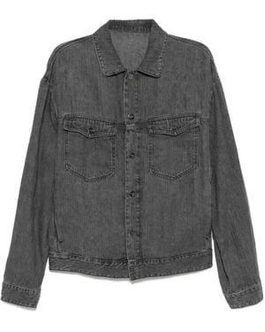 Giorgio Armani Klassische Jeansjacke - Weiß