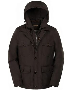 Moorer Ferri Bomber Jacket - Black