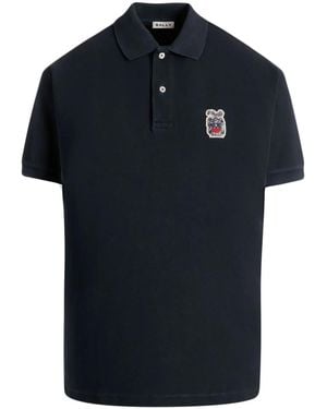 Bally Polo Con Logo - Blu