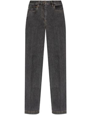 Etro Pegaso-Motif Jeans - Grey