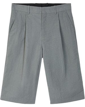 CAMPERLAB Pleated Tailored Shorts - Gray