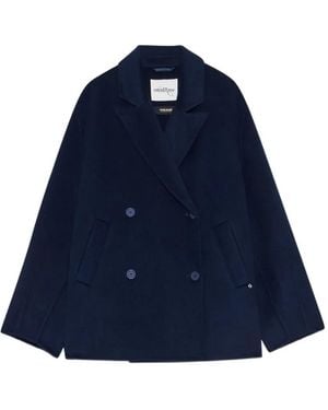 Ottod'Ame Double-Breasted Coat - Blue