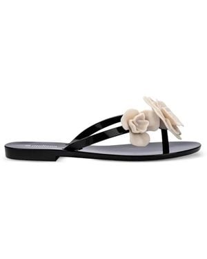 Melissa Harmonic Springtime Flip-Flops - White
