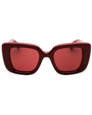 Gucci Oversized Square-Frame Sunglasses - Pink