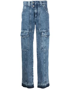 Isabel Marant Vayoneo Trousers Clothing - Blue