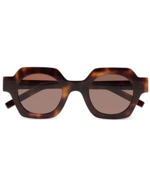 Kaleos Eyehunters Northcutt Sonnenbrille Mit Geometrischem Gestell - Braun
