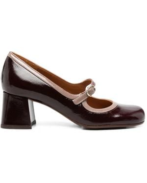 Chie Mihara Mumma Buckle-Strap Pumps - Brown