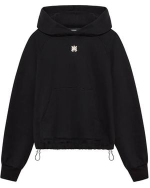 Amiri Drop Shoulder Hoodie - Black