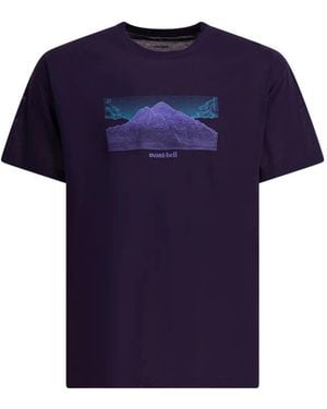 Montbell Graphic T-Shirt - Blue