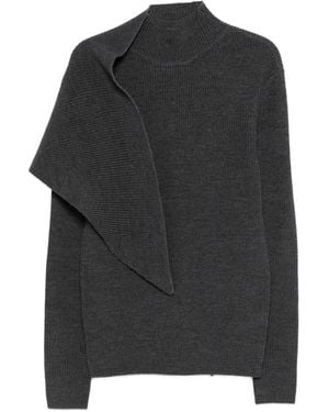 Entire studios Pullover Mit Stehkragen - Schwarz