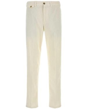 PT Torino Corduroy Pants - White