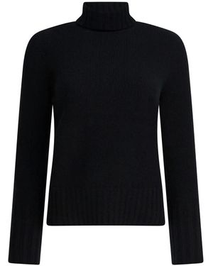 Drumohr Roll-Neck Knitwear - Black