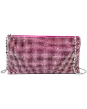 Benedetta Bruzziches Your Best Friend La Petite Clutch Bag - Purple