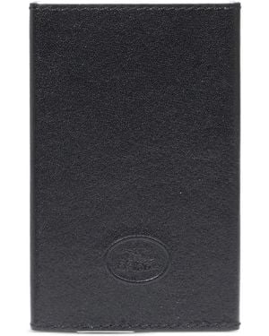 The Bridge Rfid-Protection Leather Card Holder - Black