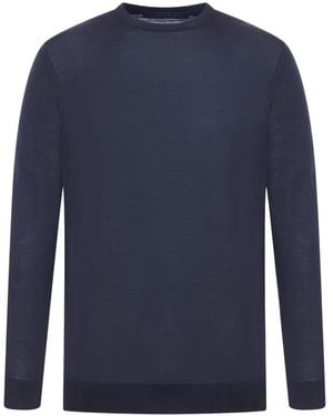 Kiton クルーネック セーター - ブルー