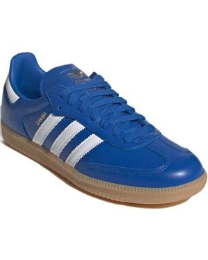 adidas Samba レザースニーカー - ブルー
