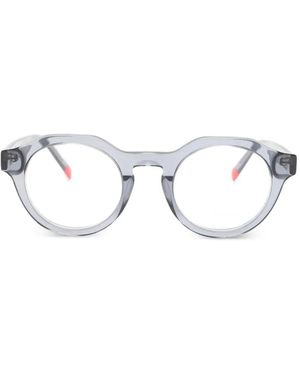 Benetton Gafas Theodore Redondas - Blanco