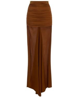 Elisabetta Franchi Skirt - Brown